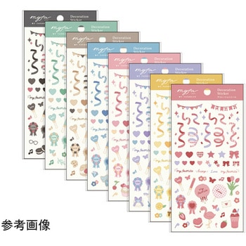 myfa デコレーションシール 5枚入 Y3000シリーズ リヒトラブ