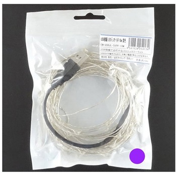 USB接続 LEDジュエリーライト 約10m EM-USBJL-5Vシリーズ アズワン