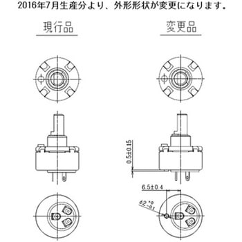 炭素系可変抵抗器 RVシリーズ 東京コスモス電機