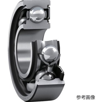 単列深溝玉軸受 軸受片側接触シール C3すきま(すきま大) 日本エスケイエフ