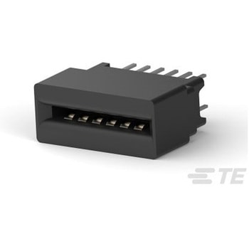 2.54mmピッチ 12極 2列 スルーホール メス カードエッジコネクタ カードエッジ 1セット 24個入 TE Connectivity Japan(旧:TYCOELECTRONICS(タイコエレクトロニクス))