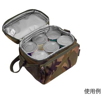 215x184x152mm/4.9L 保冷バッグ カモフラージュ エスコ