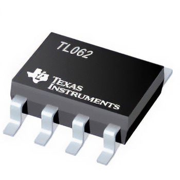 2回路 JFET入力 低消費電力 オペアンプ SOIC Texas Instruments