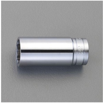 3/8"DR/ 7-22mm[10個組]ディープソケットセット 12角 エスコ