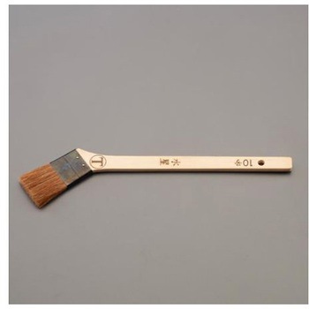 30mm 水性用目地用刷毛 馬毛/筋違 - アズワン