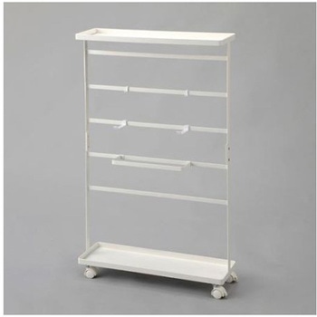 500x150x910mm ランドリーツール用ワゴン スチール製 エスコ