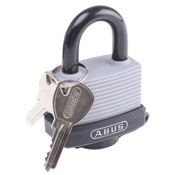 Abus 安全用南京錠 パドロック アルミ、スチール グレイ ABUS