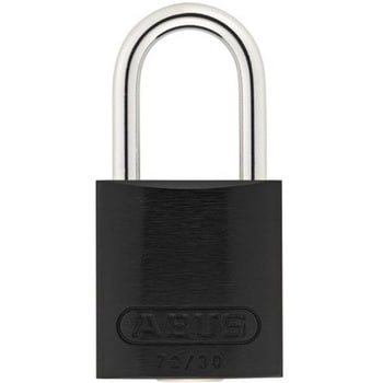 Abus 安全用南京錠 パドロック アルミ、スチール 黒 ABUS