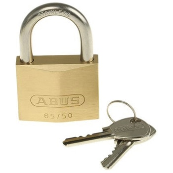 Abus 耐候性南京錠 パドロック 真鍮、ステンレス鋼 ABUS