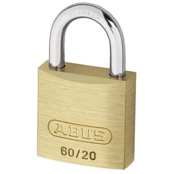 Abus 南京錠 パドロック 真鍮、スチール ABUS