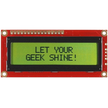 Basic 16x2 Character LCD - Black on Green 5V SPARKFUN
