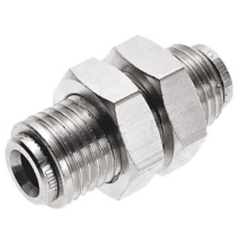 BrassNic PFIT 10MM BULKHEAD CONN 1袋 5個入 NORGREN