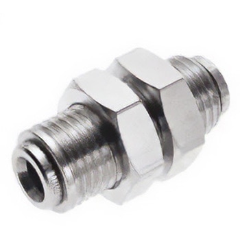 BrassNic PFIT 14MM BULKHEAD CONN 1袋 5個入 NORGREN