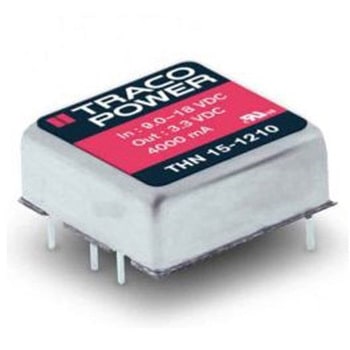 DC-DCコンバータ Vout：±5V dc 18 36 V dc 15W TRACO POWER