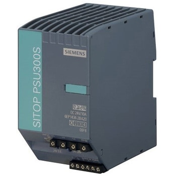 DINレール取付け用スイッチング電源 出力：10A 定格：240W 入力電圧：ac 出力電圧：dc 24V dc/ SIEMENS