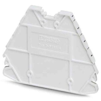 DINレール取付用端子アクセサリ エンドカバー D-PTRV 4 WHシリーズ 1袋 10個入 - フエニックス・コンタクト