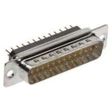 D-subコネクタ 25極 オス ボックスマウント TE CONNECTIVITY