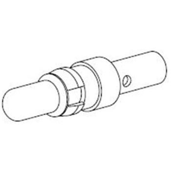 D-subコネクタコンタクト 172704シリーズ オス 圧着 ニッケルの上に金めっき 12 → 14 AWG 172704 FCT - A MOLEX COMPANY