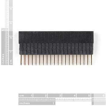 Extended GPIO Female Header - 2x20 Pin 16mm/7.30mm SPARKFUN