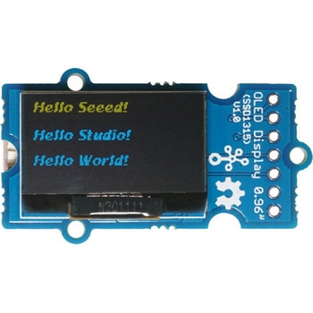 Grove-OLEDイエロー&ブルーディスプレイ0.96インチ - Seeed Studio