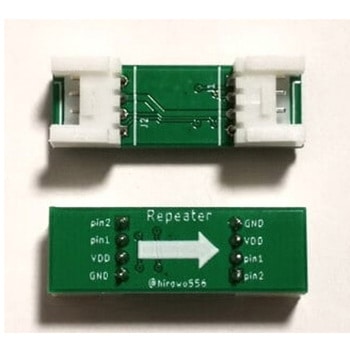Groveケーブル用中継基板 2個セット EdelWorks