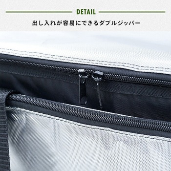 2Lペットボトルが立てて8本入る クーラーバッグ 最強 保温 保冷 大容量 35L YAMAZEN(山善)