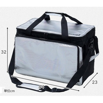 2Lペットボトルが立てて8本入る クーラーバッグ 最強 保温 保冷 大容量 35L YAMAZEN(山善)