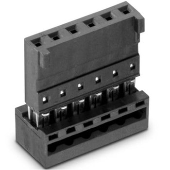IDCコネクタ 2.54mmピッチ 2極 1列 メス 1袋 10個入 WURTH ELEKTRONIK