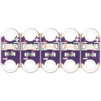 LilyPad LED Green 5pcs SPARKFUN