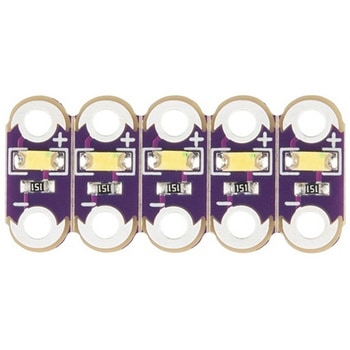 LilyPad LED White 5pcs SPARKFUN