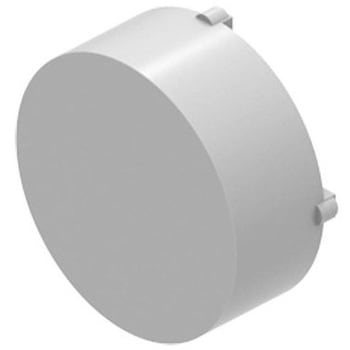 Marking cap white raised D29 plastic tra 1袋 5個入 EAO