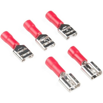Quick Disconnects - Female 1/4" Pack of 5 SPARKFUN