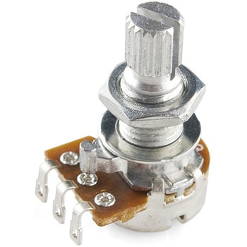 Rotary Potentiometer - 10k Ohm、Linear SPARKFUN