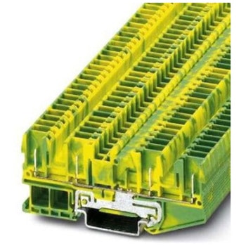Spring cage ground terminal block 1袋 50個入 フエニックス・コンタクト