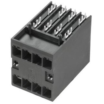 クランプ金具 BV/SV 7.62HPシリーズ 7.62mmピッチ 2列 10極 1箱 24個入 WEIDMULLER