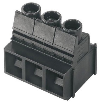 クランプ金具 LUPシリーズ 10.16mmピッチ 1列 3極 WEIDMULLER
