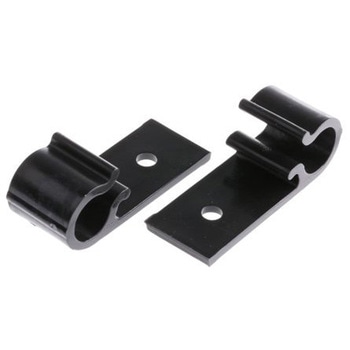ケーブルクリップ 配線クリップ 10mm x 15 mm 1袋 100個入 ヘラマンタイトン(タイトン)