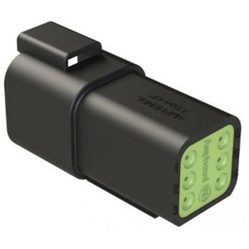 ケーブルコネクタ 6極 オス レセプタクル 1袋 5個入 AMPHENOL