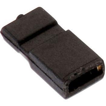 ジャンパ メス ストレート 黒 ジャンパ 1極 1列 1.27mmピッチ 1袋 10個入 WURTH ELEKTRONIK