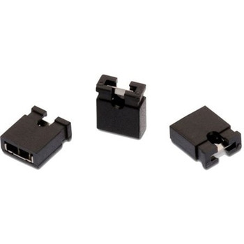 ジャンパ メス ストレート 黒 ジャンパ 6極 1列 2.54mmピッチ 1袋 10個入 WURTH ELEKTRONIK