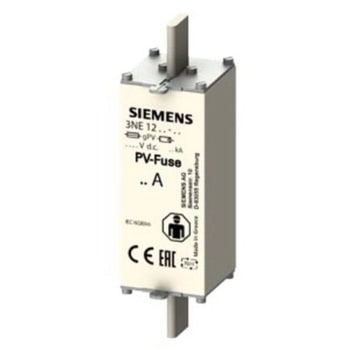 センタータグヒューズ 定格電流 63A 1.5kV 1袋 2個入 SIEMENS