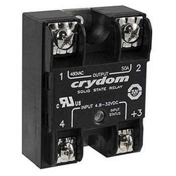 ソリッドステートリレー 最大負荷電流：50 A 最大負荷電圧：280 V ac パネルマウント Sensata / Crydom