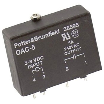 ソリッドステートリレー 最大負荷電流：3 A 最大負荷電圧：280 V rms 基板実装 TE CONNECTIVITY