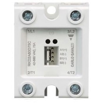 ソリッドステートリレー 最大負荷電流：75 A 最大負荷電圧：660 V ac シャ-シ取付 CARLO GAVAZZI