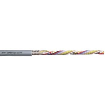 データケーブル 7芯 0.25 mm2 シールド有 24 AWG 1巻 25m入 SIG
