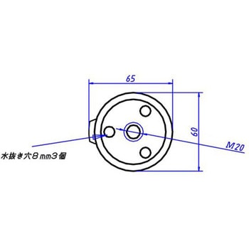 パイプジョイント Φ150キャスター/ウレタン エスコ