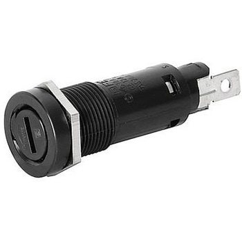 パネル取り付けヒューズホルダ 10A FEC 500V ac 1袋 50個入 SCHURTER