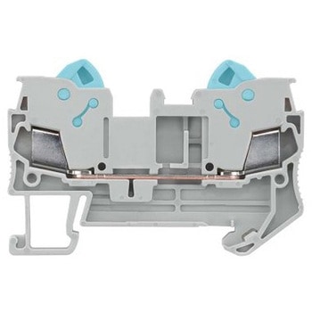 ヒューズ無しDINレール端子 スプリングクランプ 8WHシリーズ 24A 1袋 50個入 SIEMENS