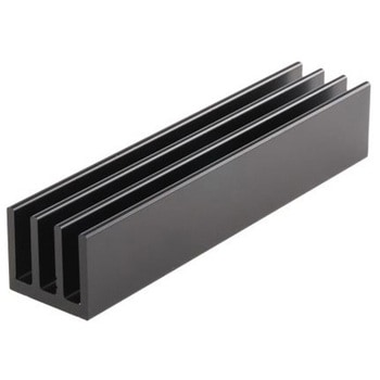 フィッシャー ヒートシンク 長さ：100mm 幅：21.45mm 高さ：19mm Fischer Elektronik