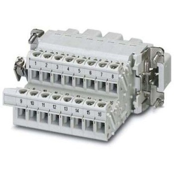ヘビーデューティパワーコネクタ 16極 16A 500 V 1袋 5個入 - フエニックス・コンタクト